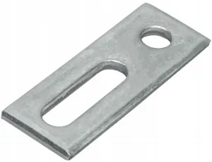 Adapter M10 80x30x5 nierdzewny